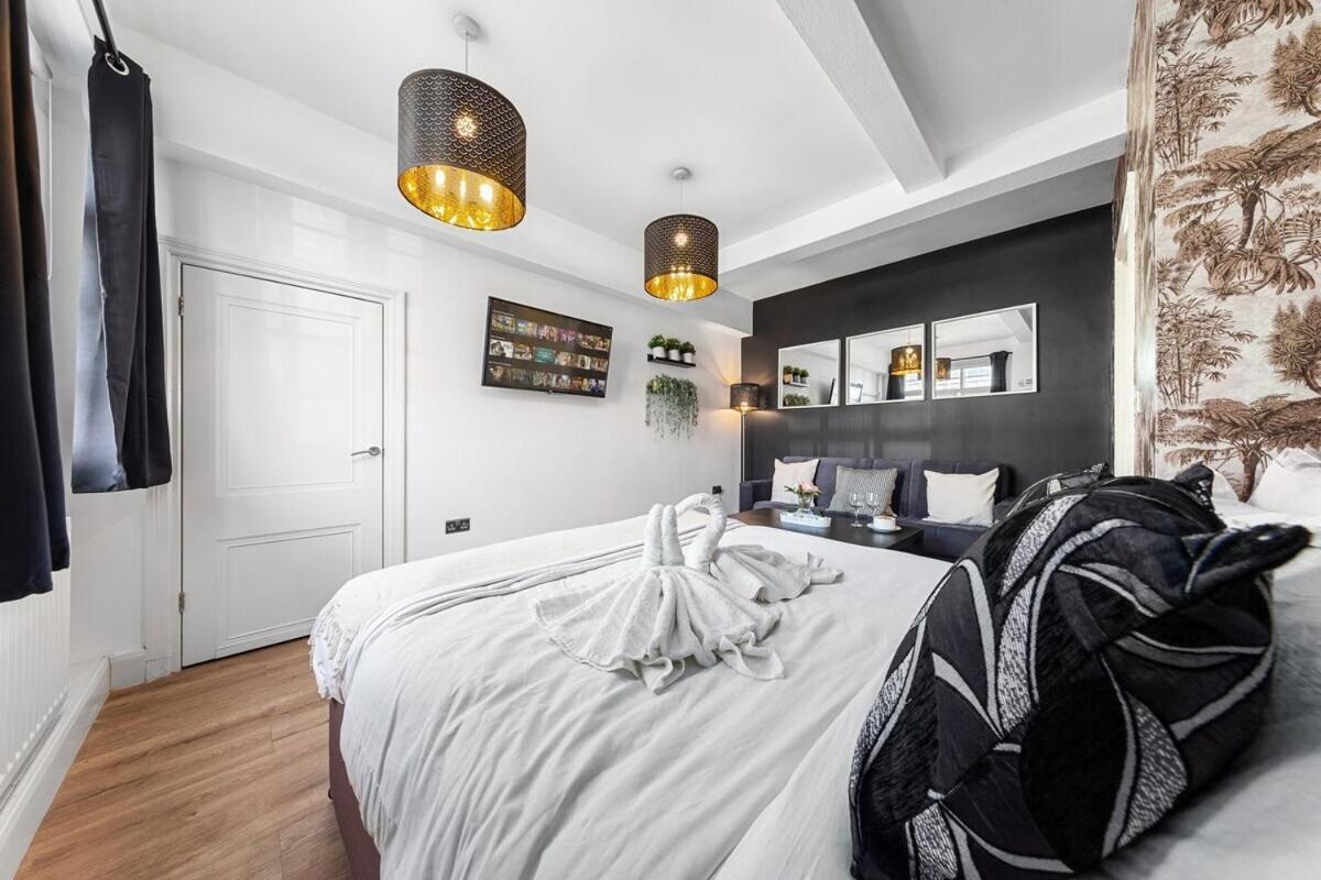 Central London Luxury, Relaxing Apartment! 2 Mins From Paddington Station! Cameră foto