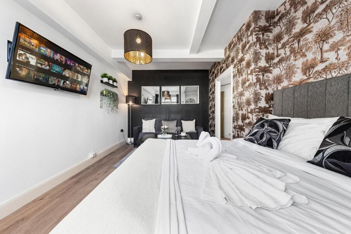 Central London Luxury, Relaxing Apartment! 2 Mins From Paddington Station! Cameră foto