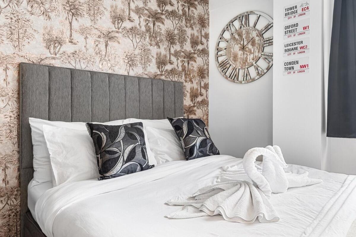 Central London Luxury, Relaxing Apartment! 2 Mins From Paddington Station! Cameră foto